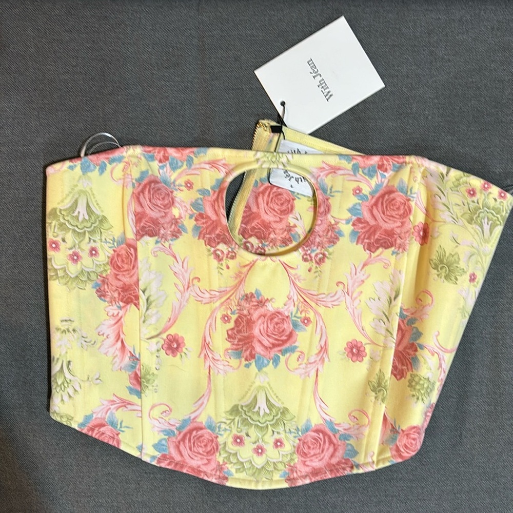 NWT With Jean Top